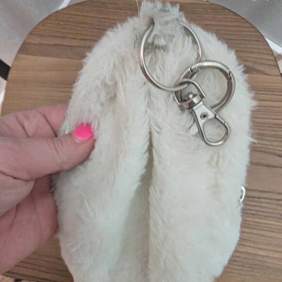 *10/$10* Fuzzy Coin Purse Keychain - Picture 3 of 3